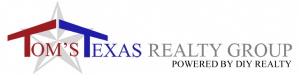Toms Texas Realty with DIY Realty Logo
